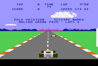 Pole Position Title Screen